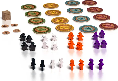 Vista 6 de Ludonaute Juego de mesa Lost Explorers - Embárcate en una búsqueda mundial para descubrir un mundo perdido. Juego de estrategia para niños