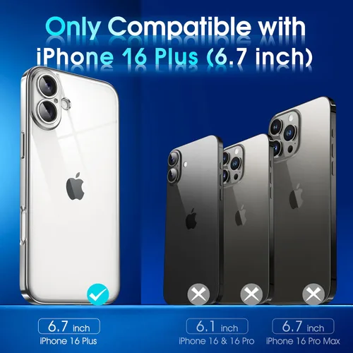 Vista 291 de Supdeal Funda cristalina transparente para iPhone 11, [No se amarillea] [Protección de la cámara] [Probado contra caídas de grado militar] Funda