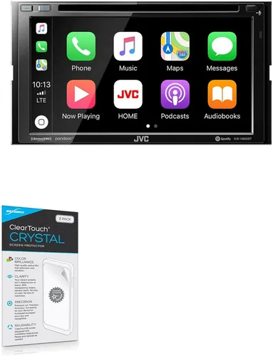 Vista 10 de BoxWave Protector de pantalla compatible con JVC KW-V850BT – ClearTouch Anti-Glare (2 unidades), antihuellas mate