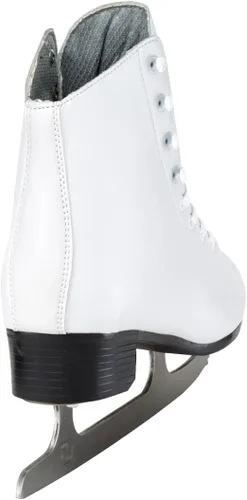 Vista 3 de Winnwell Patines de hielo para mujer, patines artísticos blancos para niñas y mujeres, ideales para principiantes y patinadoras recreativas