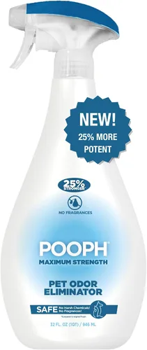 Vista 9 de POOPH - Spray eliminador de olores para mascotas, 16 onzas