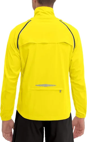 Vista 10 de Little Donkey Andy - Chaqueta de ciclismo extraíble para hombre Capucha desmontable-naranja