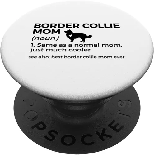 Vista 6 de Best Border Collie Mom Ever Definition Border Collie Owner PopSockets MagSafe PopGrip for iPhone