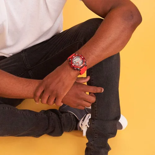 Vista 2 de Armitron Sport - Reloj de pulsera para hombre, reloj digital de resina con cronógrafo, 408284