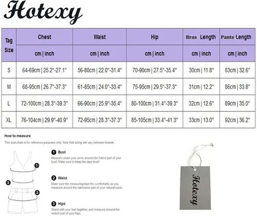 Vista 6 de Hotexy Conjunto de entrenamiento para mujer, trajes de 2 piezas, leggings de yoga de talle alto con brasier deportivo elástico, ropa de gimnasio