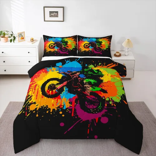 Vista 53 de Juegos de ropa de cama de piel de vaca con patchwork, edredón con estampado de piel de vaca, juego de edredón de animales de granja para niños