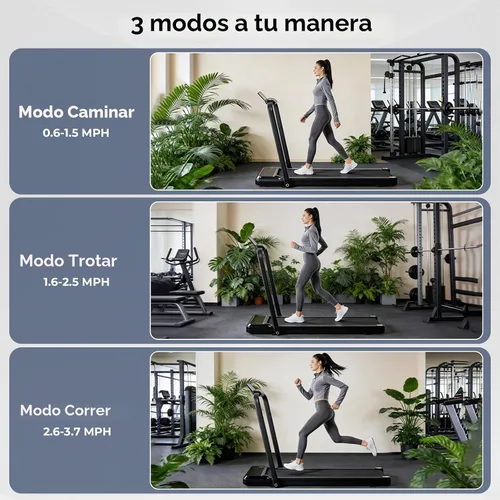 Vista 2 de Almohadilla para caminar 3 en 1 con barra de mango Cinta