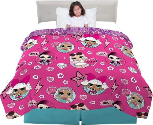 Vista 34 de Franco Ropa de cama para niños, edredón de microfibra suave, individual, Hello Kitty