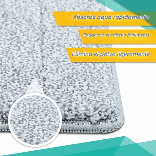 Vista 8 de Cabezales de repuesto de mopa de microfibra a prueba de balas, almohadillas lavables para limpieza de suelos compatibles con Tethys y la mayoría