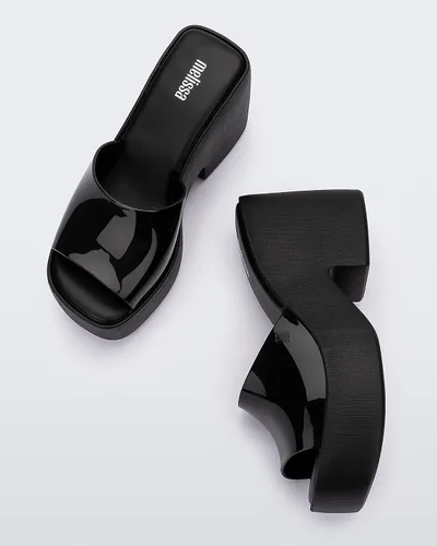 Vista 6 de Melissa Posh - Tacones de gelatina de plataforma sin cordones para mujer