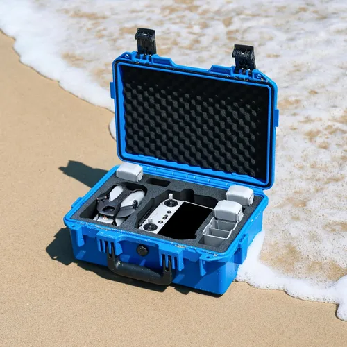 Vista 7 de Lykus Titan MM510 - Funda rígida impermeable para DJI Mini 5 Pro y RC2