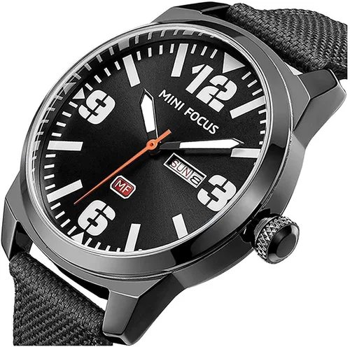 Vista 2 de Gosasa Reloj de pulsera militar de moda con esfera de camuflaje para hombre, reloj analógico de cuarzo, correa de nailon impermeable