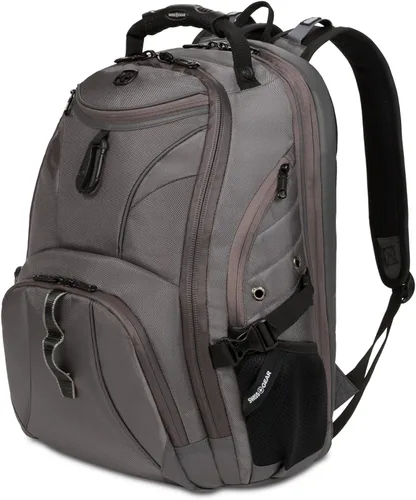 Vista 10 de SwissGear, Travel Gear 1900, Scansmart TSA, mochila para computadora portátil., talla única , Negro