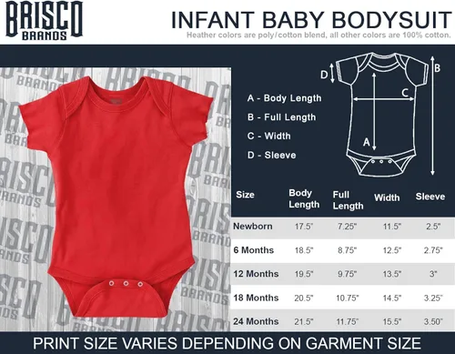 Vista 7 de Brisco Brands Indianapolis 500 razones para amar en mameluco para bebés niños o niñas