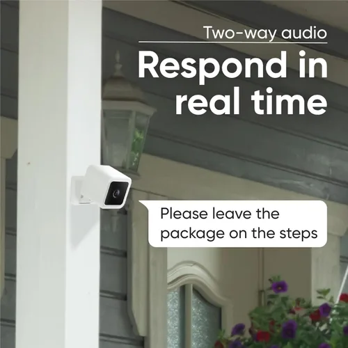Vista 11 de WYZE Cam v3, Cámara de seguridad para el hogar 1080P HD WiFi con cable interior/exterior, monitor para mascotas/bebés, visión nocturna a