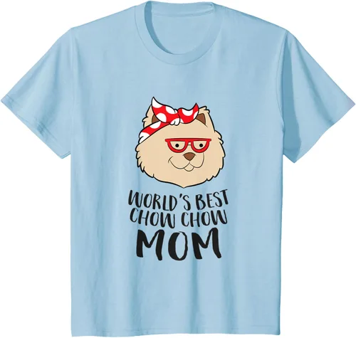 Vista 13 de World's Best Chow Chow mamá lindo Chow Chow perro mamá camiseta Blanco