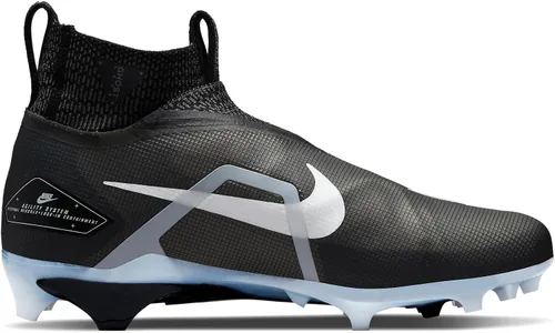 Vista 2 de Nike Alpha Menace Elite 3 BlancoGris PartículaAmarillo OptiNegro Botas de fútbol para hombre.
