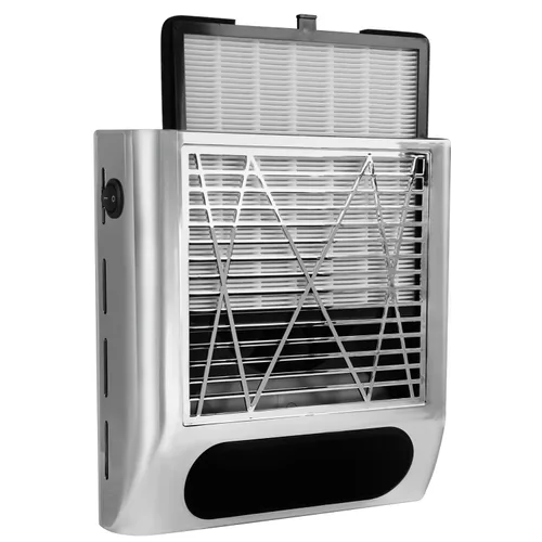 Vista 17 de CoFashion - Colector de polvo de uñas para uñas acrílicas, máquina de vacío, 80W, aspiradora eléctrica ajustable, filtro de uñas para manicura