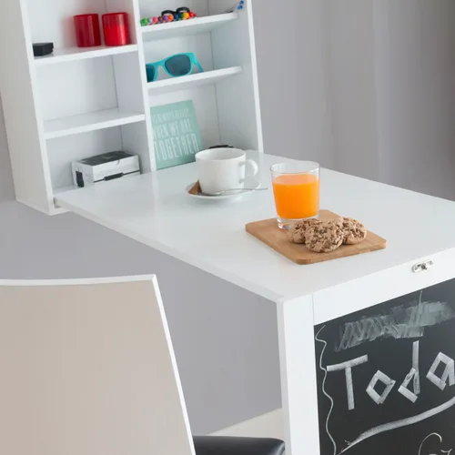 Vista 4 de Escritorio Plegable de Pared Woldy InnovaGoods