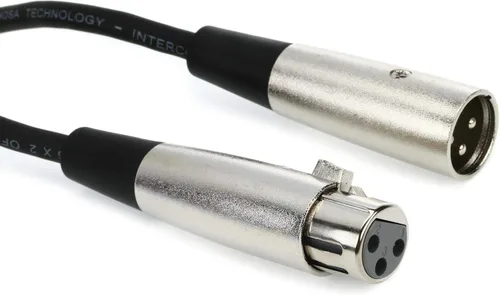 Vista 9 de Cable de interconexión equilibrada Hosa XLR-102 XLR3F hasta XLR3M, 2 ft.
