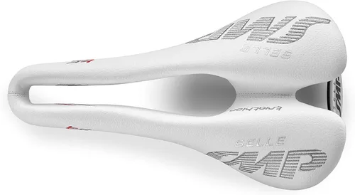 Vista 3 de Selle SMP Sillín de Bicicleta T5 Triatlón, Blanco, 251 x 141