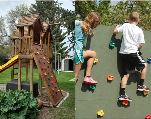 Vista 5 de IFOYO Soportes de escalada en roca, 20 rocas grandes para escalada en interiores y exteriores, juego para niños mayores de 4 años, soporta 132