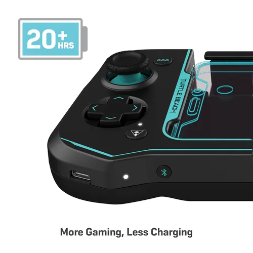 Vista 7 de Turtle Beach Atom Mobile Game Controller with Bluetooth for Cloud Gaming on Android Mobile Devices with Compact Shape, Console Style Controls & Low