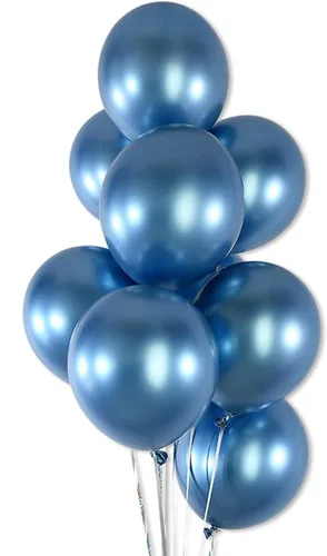 Vista 6 de Globos de helio de látex negro de 12 pulgadas para decoraciones de fiestas, paquete de 50