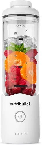 Vista 16 de Batidora portátil nutribullet Flex 22oz 2Pack NBPB30200AKAW, Negro & Blanco