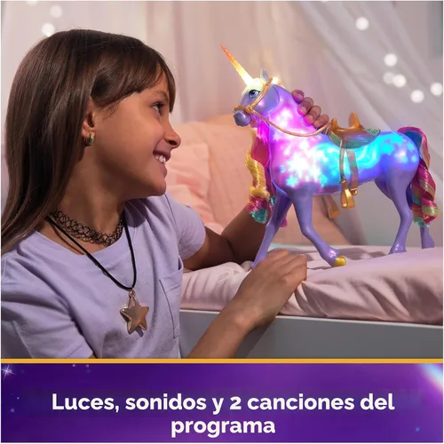 Vista 3 de Unicorn Academy Estrella silvestre iluminada, muñecas y juguetes