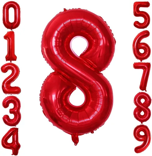 Vista 235 de Goer, conjunto de globos de papel aluminio para decoraciones de cumpleaños, globos de las letras de feliz cumpleaños y de números Oro