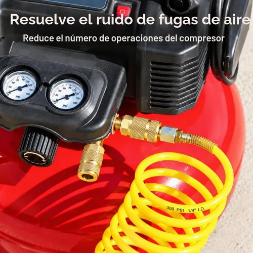 Vista 7 de Tipo automotriz masculino C automotriz de latón de 1/4 de pulgada NPT de 1