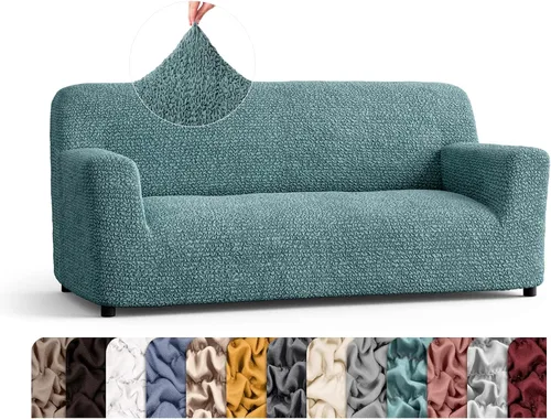 Vista 62 de PAULATO BY GA.I.CO. Funda para Silla - Funda para Sillón - Funda para Sillón - Funda de Tela Suave - Protector de Muebles Elegante de Ajuste Ceniza