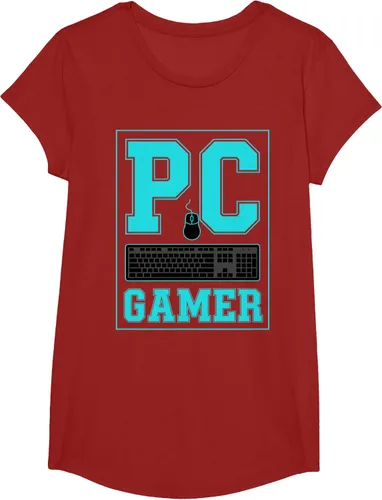 Vista 88 de PC Gamer Gaming Teclado Ratón Esports Computer Fan Camiseta