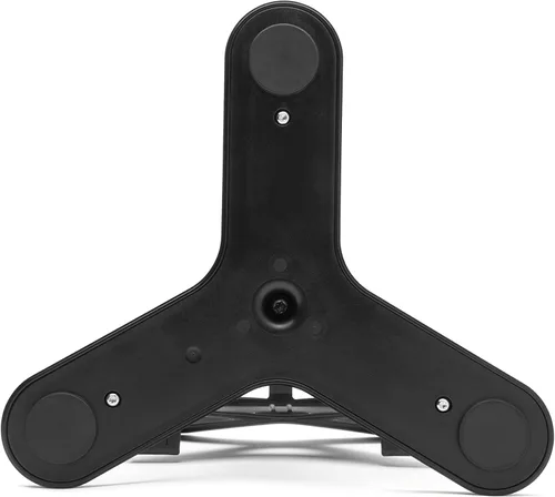Vista 4 de WeatherTech Soporte para tablet (negro/gris) con pomos negros para tablet, soporte para tablet para escritorio, mesa o encimera de cocina, soporte