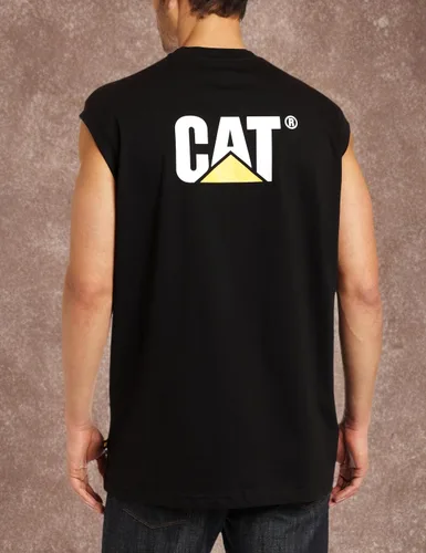 Vista 5 de Caterpillar Camiseta sin mangas con bolsillo para hombre