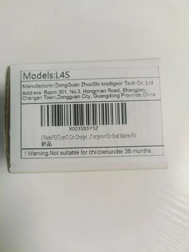 Vista 6 de Paquete de 2 enchufes PD tipo C para cargador de automóvil y carga rápida dual 3.0 puertos de aluminio, 60 W USB C triple 12 V enchufe USB