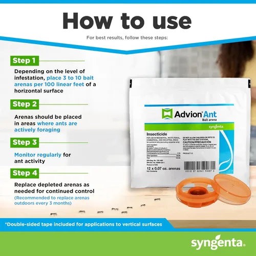 Vista 5 de Syngenta Advion Ant Bait Stations - Bolsa de 30