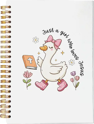 Vista 37 de VNWEK Escritura Bíblica Proverbios 3:5 Confía en el Señor con todo tu corazón Cuaderno Espiral Arcoíris Marrón Boho 14 x 21 cm, Cuaderno Espiral