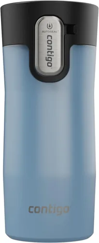 Vista 19 de Contigo AUTOSEAL West Loop - Taza de viaje de acero inoxidable aislada al vacío con tapa fácil de limpiar, 12 onzas, arándano