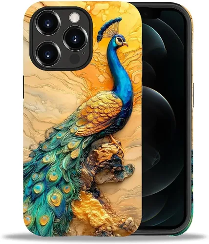 Vista 58 de DAIZAG Funda compatible con iPhone 11, hermoso color arena, patrón completo, carcasa rígida híbrida de plástico TPU + funda de protección