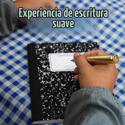 Vista 2 de Bolígrafo táctico recargable calibre 50, dorado