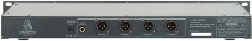 Vista 3 de VOCOPRO UHF580510 Sistema de micrófono inalámbrico UHF recargable profesional de 4 canales