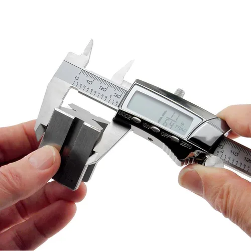 Vista 3 de General Tools Calibrador digital #147 - Herramienta de medición de precisión de 6 pulgadas - Regla de acero inoxidable