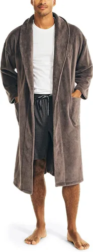 Vista 2 de Nautica Bata de chal sólida para hombre
