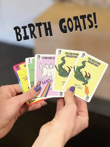 Vista 5 de Goat Lords - Los juegos de cartas más adictivos para familias, adolescentes, niños (niños y niñas) a partir de 7 años - Juegos de mesa familiares