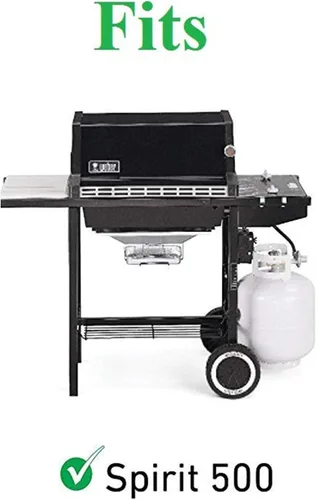 Vista 5 de 7523 Rejillas de cocina esmaltadas de porcelana de 15 pulgadas, repuesto para Weber Spirit Side Control E-210, S 200/210, Spirit 500, Genesis Silver