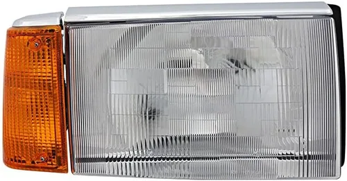 Vista 9 de Para Volvo Wiaes/Wia Integral Aero Sleeper Faro 1988 1989 1990 1991 1992 1993 1994 1995 1996 1997 Reemplazo del conjunto del faro delantero del lado