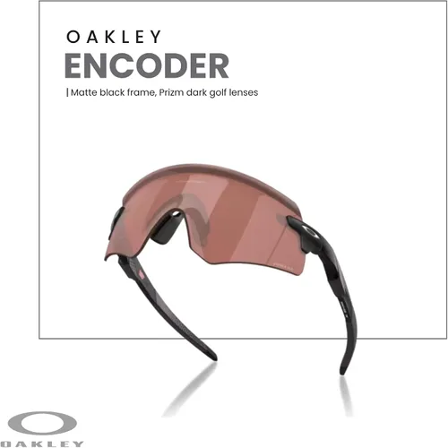 Vista 21 de Oakley Encoder OO9471 - Gafas de sol rectangulares para hombre, correa y kit de cuidado iWear de diseñador