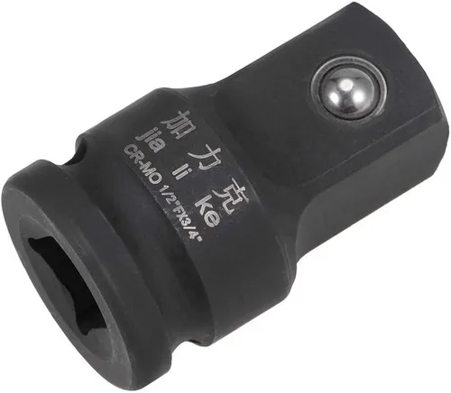 Vista 9 de uxcell Reductor de enchufe de impacto de 1 pulgada (hembra) x 3/4 pulgadas (macho) para uso con destornilladores de impacto de aire, barras